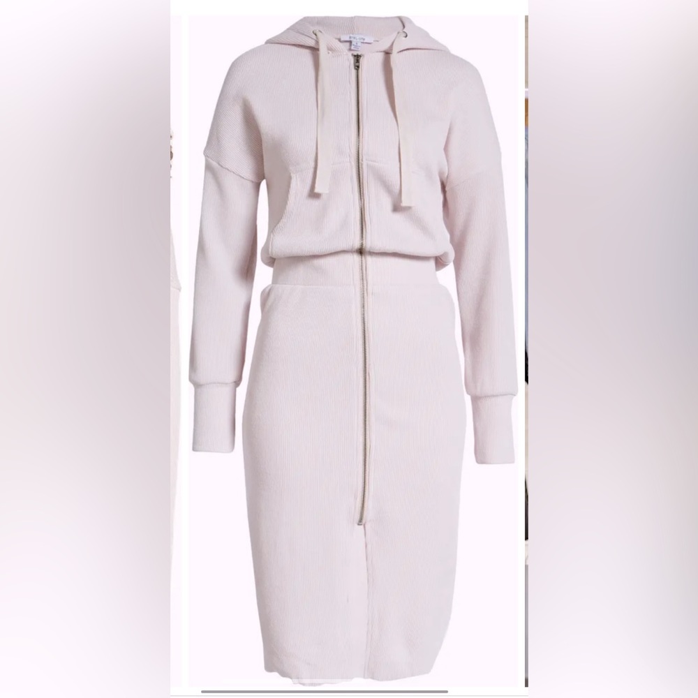 BTFL-life Long Sleeve Sweater Dress light nude pink size xs